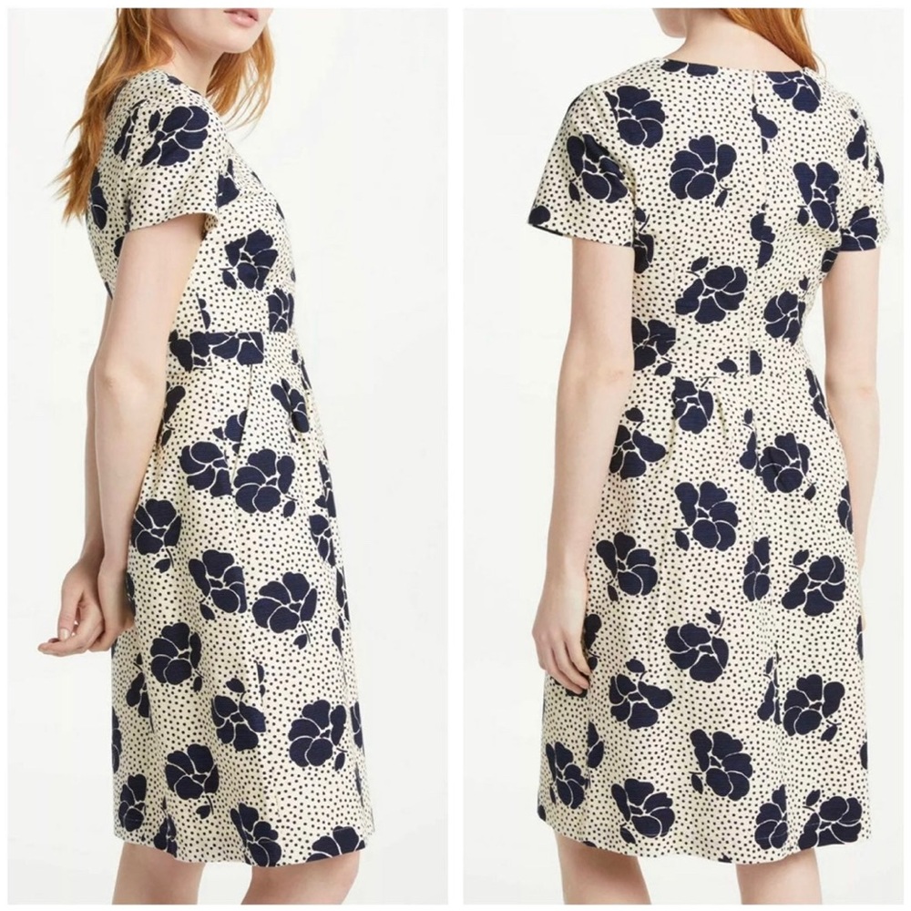 Boden Sierra Textured Cotton Dress - 12L
